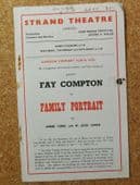 Family Portrait Theatre programme 1948 Fay Compton Henry Moxon vintage 1940s